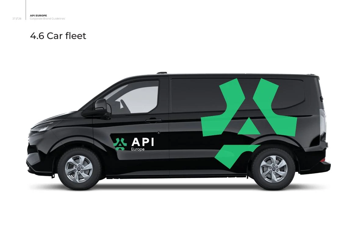 Flotă branduită API Europe