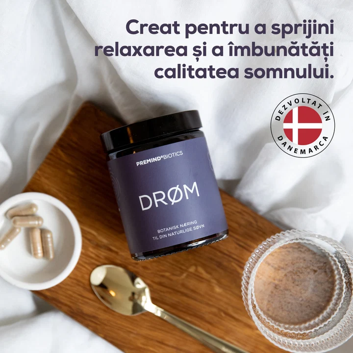 Listing BioticSpot DRØM cu beneficiile produsului