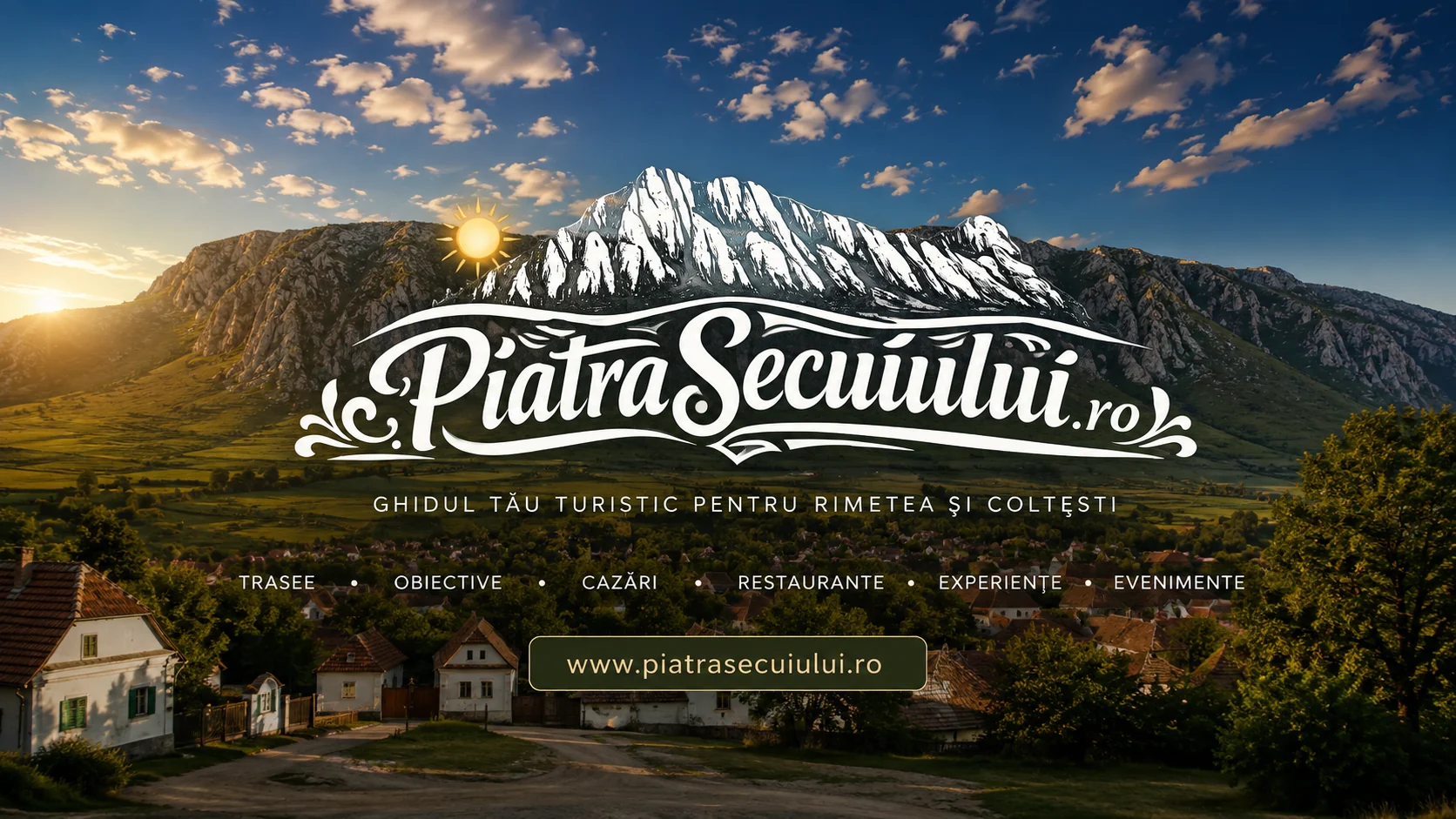 Identitatea vizuală PiatraSecuiului.ro creată de KADD