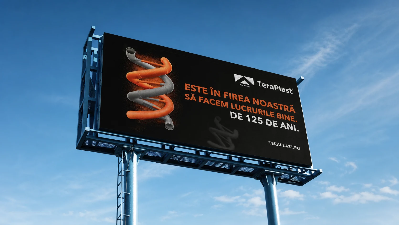 TeraPlast 125-year anniversary campaign — KADD creative concept