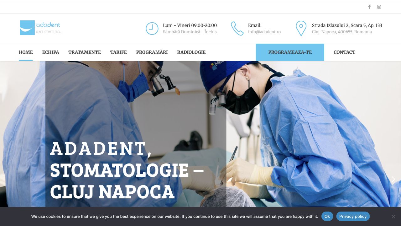 Adadent — Website Strategy & Development case study