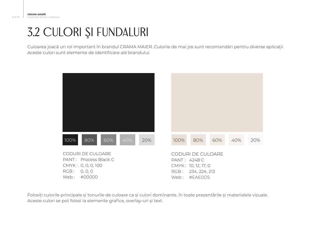 Crama Maier colour system