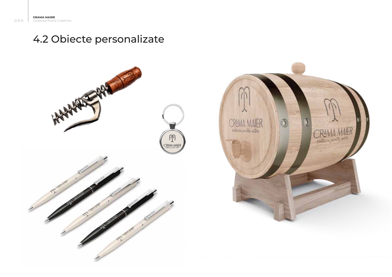 Crama Maier personalized objects