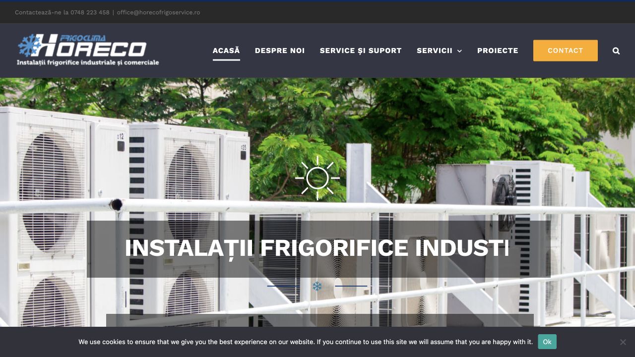Horeco Frigo Service — B2B Lead-Generation Website case study