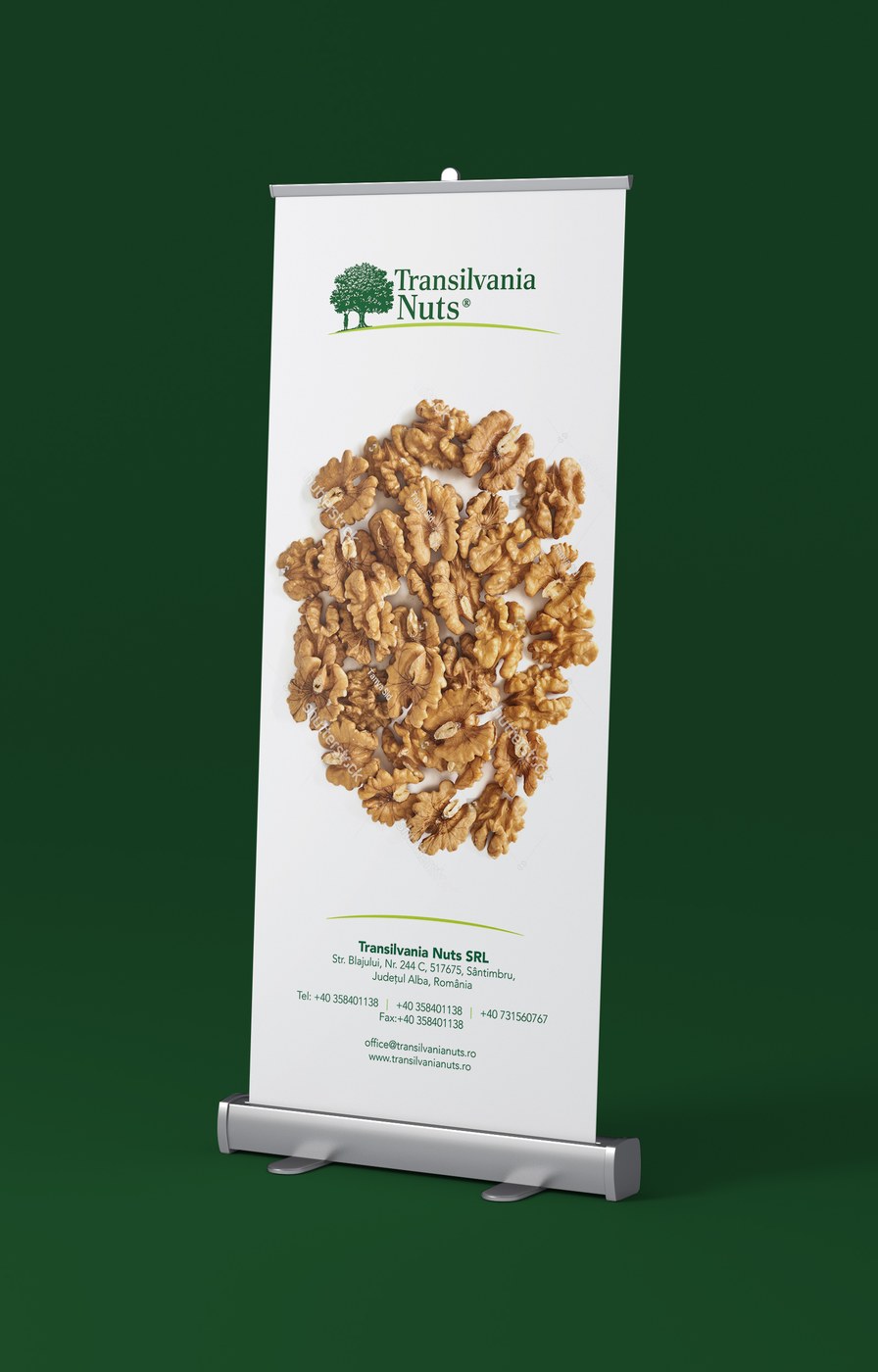 Transilvania Nuts — Modernizare de brand project detail