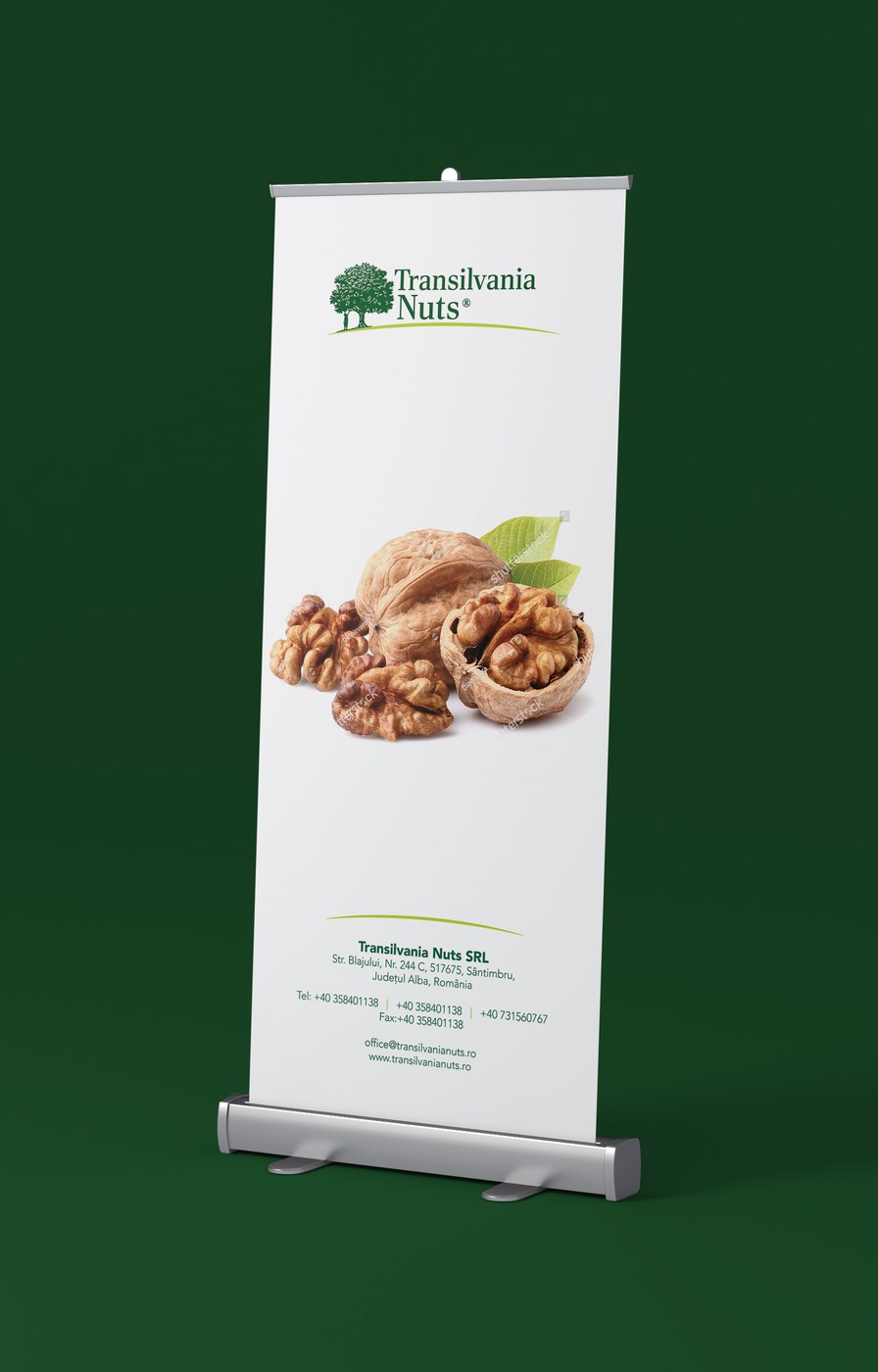 Transilvania Nuts — Modernizare de brand project detail