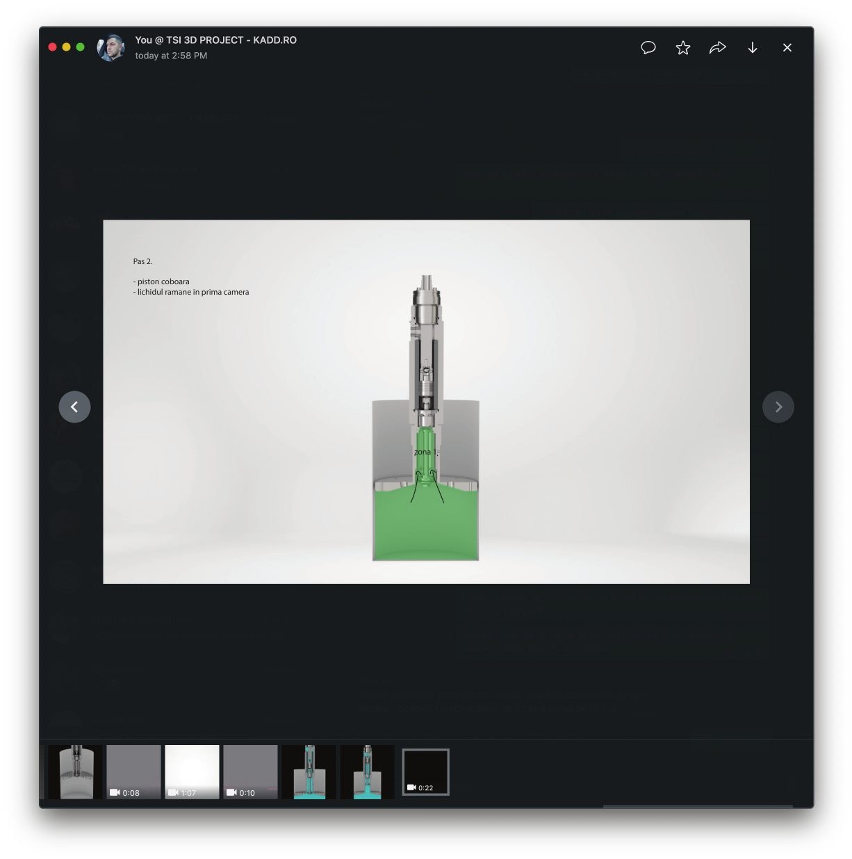 TSI Germania — Vizualizare 3D a pompei project detail